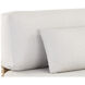 Geneve Palazzo Cream Outdoor Modular Armless Chair